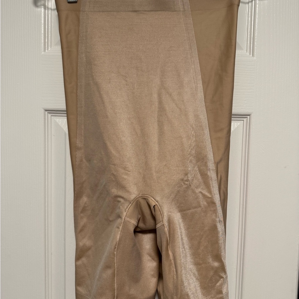 BodyHush high waisted beige shapewear “Most Wanted Thigh Control”